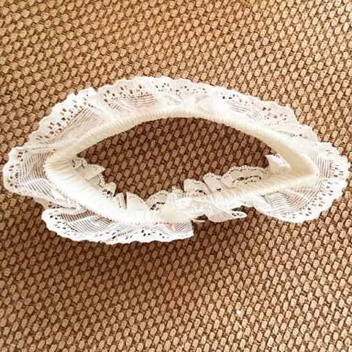 Buy & Sell Dorset Bournemouth, Christchurch and Poole - Photos for Burlesque Moulin Rouge White Lace Garter