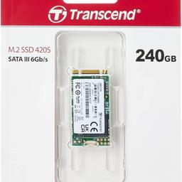 Transcend 240GB SATA III 6Gb / s MTS420S 42mm M.2 SSD 420S SSD TS240GMTS420S
Neu. Versiegelt in Originalverpackung.