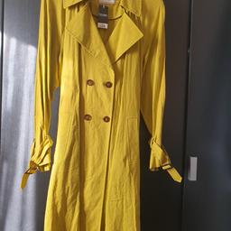 New with tags. Mustard colour.
