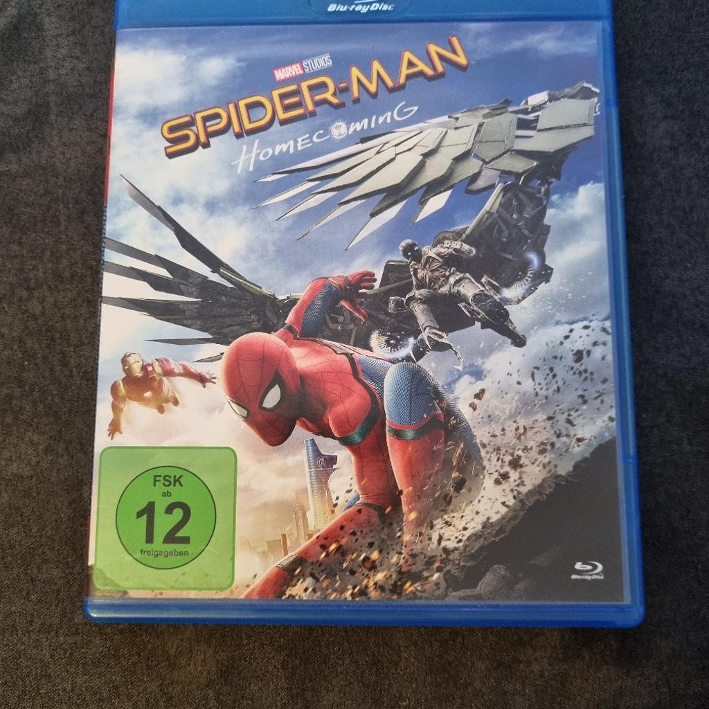 Blu Ray Film
 Spiderman Homecoming FSK 12 siehe Bilder
Versand möglich gegen Aufpreis. Da Privatverkauf keine Garantie oder Umtauschmöglichkeiten