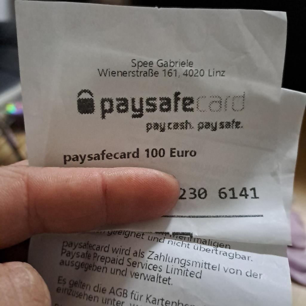 paysafecard €100