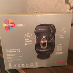 Tassimo happy coffee machine by Bosch. Brand new never been used.