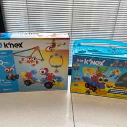 X3 sets of Knex (1 set doesn’t have a box). Excellent condition apart from instructions have been celotaped on edges. Plus one tiny white piece is missing. Doesn’t effect play though. Ages 3-5 years. Buyer to collect from Bexley.