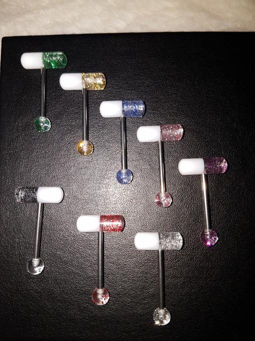 Buy & Sell Kent Maidstone - Photos for Glittery Tongue piercing.£2.50 Each