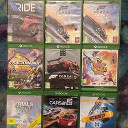 Xbox one games £10 each

I've got all these xbox one games for sale What you can see in the picture 

All games £10 pounds each
