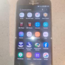 Samsung Galaxy S7. It's in excellent grade a condition as it's always been in a protective wallet and with a screen protector fitted.This has been my daily use phone from new and has served me well. It was a brand new contract phone but due to an upgrade I no longer need it. See photos for condition and size. I can offer try before you buy option but if viewing on an auction site viewing STRICTLY prior to end of auction.  If you bid and win it's yours. Cash on collection or post at extra cost which is £4.55 Royal Mail 2nd class signed for. I can offer free local delivery within five miles of my postcode which is LS104NF. Listed on five other sites so it may end abruptly. Don't be disappointed. Any questions please ask and I will answer asap.
