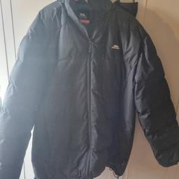 in excellent condition, padded trespass coat