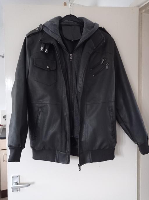 Buy & Sell Staffordshire Cannock Chase - Photos for mens faux leather jacket size M