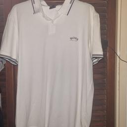in excellent condition, genuine mens boss polo shirt.