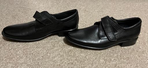 Buy & Sell South West London Norbury - South West London - Photos for Leather black smart shoes with heel Eu27/ UK9