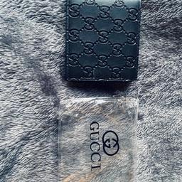 Stunning man’s wallet black Gucci wallet . Brand new in packaging. £20 collection Grays Essex Rm17. Or can post out for a little extra tracked delivery 📦