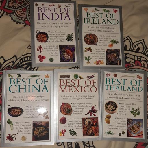 Buy & Sell Greater Manchester Tameside - Photos for Different Cuisines x5 [Cookbooks]