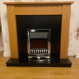 Electric fire and surround
Few marks as shown in pictures
Fire works perfectly
Smoke / Pet Free Home