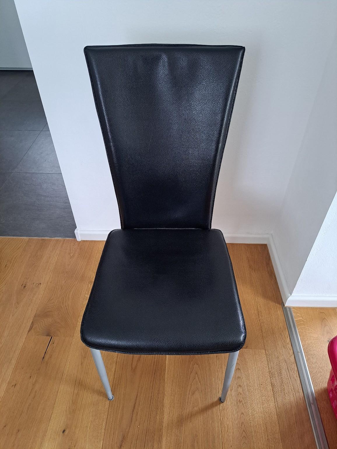 Stühle kunstleder schwarz gebraucht kaufen  Coburg