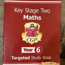 CGP KS2 Maths Targeted Study Book

Used but in good condition with no writing or marks inside.

Ideal for head start building up to year 6 and 11+

All offers welcome!

Thanks for looking at our items. We are raising money for Cancer Research UK by finding new homes for our new and pre-loved gadgets, toys & games.

All descriptions are as accurate and honest as possible so please buy with confidence from a pet and smoke free home.

All items can be posted using "Sign For" or "Tracked" delivery at extra cost.