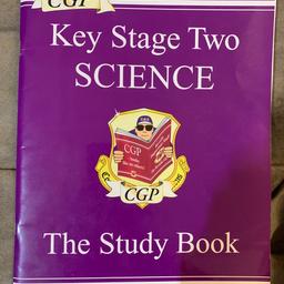 CGP is KS2 Science Targeted The Study Book

Used but in good condition with no writing or marks inside.

Ideal for head start building up to year 6 and 11+

All offers welcome!

Thanks for looking at our items. We are raising money for Cancer Research UK by finding new homes for our new and pre-loved gadgets, toys & games.

All descriptions are as accurate and honest as possible so please buy with confidence from a pet and smoke free home.

All items can be posted using "Sign For" or "Tracked" delivery at extra cost.