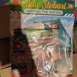 Eddie Stobart moving the nation Build the Classic Haulage Truck Hachette Issue 26 NEW 1:12 scale.

Brand New and sealed

All parts included

posted using recorded and insured delivery
see other post for other issues