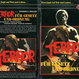 Zum Verkauf Steht die Seltene VHS Rarität +DVD-R:
Terror für Gesetz und Ordnung - Dem Teufel ins Gesicht gespuckt (UFA Hartbox)
Zum Top-Preis!
