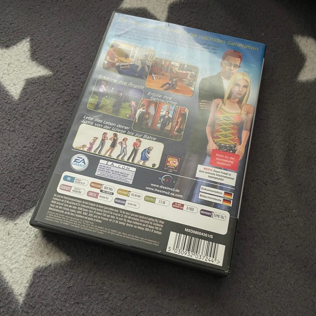 Verkaufe ein gebrauchtes PC Spiel:
Die Sims 2.

Das Spiel hat kaum Gebrauchspuren und befindet sich in einem guten Zustand.

Versand möglich!