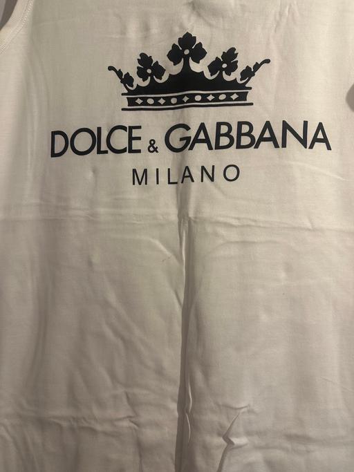 Buy & Sell South East London Croydon - Photos for Dolce & Gabbana sleeveless tshirt