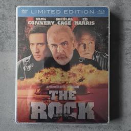 THE ROCK 

Blu ray Steelbook
Italien Import 
(inkl. Deutschem Ton)

Limited Edition
DVD + Blu ray 

Sean Connery 
Nicolas Cage 

Neu OVP in Folie

Inklusive versicherter Versand

Kein Tausch !!!