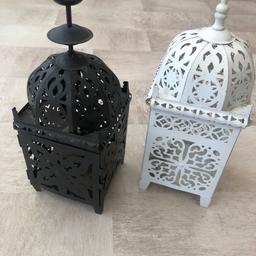 Moroccan style candle holders 
Can deliver local