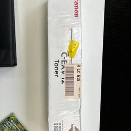 Canon C-EVX12 toner , black x5
All brand new and still sealed.
£10 each , doesn’t need to go all in one 