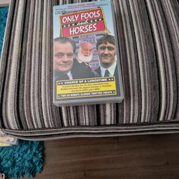 excellent condition only fools an horses video a collectors item for those still.using a video player