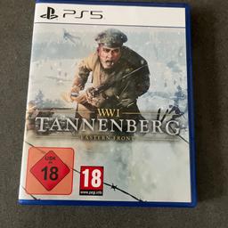 Ich verkaufe das Spiel WWI Tannenberg Eastern Front für die Playstation 5.
Es wurde nur einmal kurz angespielt und ist daher in einem neuwertigen Zustand.
Nichtraucherhaushalt.
Versand möglich.