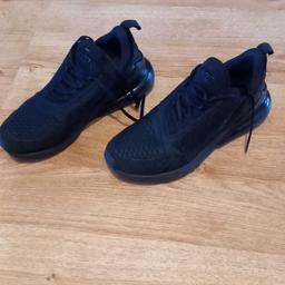 Black Nike A270 Trainers for sale. Only worn a handful of times. In good condition. Size 6. 
From a pet and smoke free home.
Collection Only from B30.
Sorry no postage.