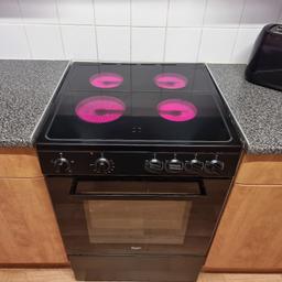 bush electric cooker 
only 6 months old 
excellent condition 
instruction manual 
60 cm wide 
£50 ono
