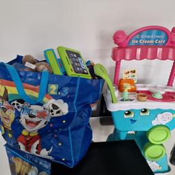 ice cream cart teddys play fishing marshall pillow can locally drop off