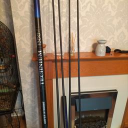 Shimano Technique 13m pole in very good condition (No Damage). 3 x top 2s plus cupping kit and half extension. super strong pole. Complete with tubes and holdall. Collection only. Bargain