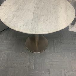 Round marble dining table 
No longer needed 
FREE to collector 
Quite heavy , need gone ASAP