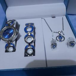 watch set with earrings and necklace brand new can post or u collect yourself B192SS