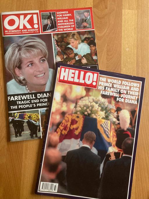 Buy & Sell North West London Camden - Photos for 2 Magazines Tribute to Princess Diana 1997