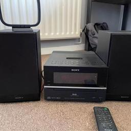 SONY CMT-BX70DBi Micro Bookshelf HiFi Stereo System, CD, DAB Radio, iPod Dock Fully working great condition tried and tested comes with remote will throw in some cd albums as well priced to sell.