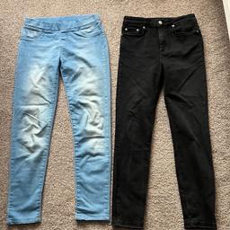 Hi and welcome to this beautiful looking comfy two of Womens Zara Slim Jeans Size 38 Uk 8 fits small size 10 as well perfect in perfect condition blue jeans back label removed itches! thanks