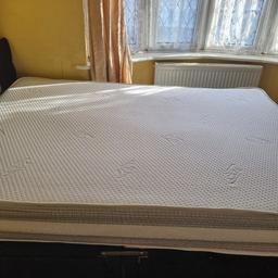 Very firm double mattress in spare room, so not used much. Cream colour. In great condition as mattress topper was used. Looking for quick sale. Collection from Thornton Heath CR7. Open to sensible offers.