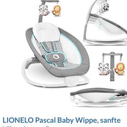 Guterhaltene Lionelo Pascal Baby-Wippe mit sanfter Vibration und Melodie.Wenig genutzt und sehr praktisch.Abholpreis, Versand gerne gegen Aufpreis 👍