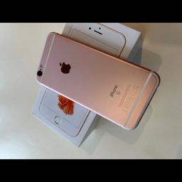 In mint condition box, good battery life comes with case and headphones

Unlocked Apple iPhone 6S 32GB In Rose Gold Colour

In As New Condition, Battery Health @ 97%
All Functions Tested & Are Guaranteed Fully Functional,

Include Brand New Accessories:
x1 Neon-In Vibez Headphones
x1 Trust Urban Metal Case
x1 Original Box & USB Lead