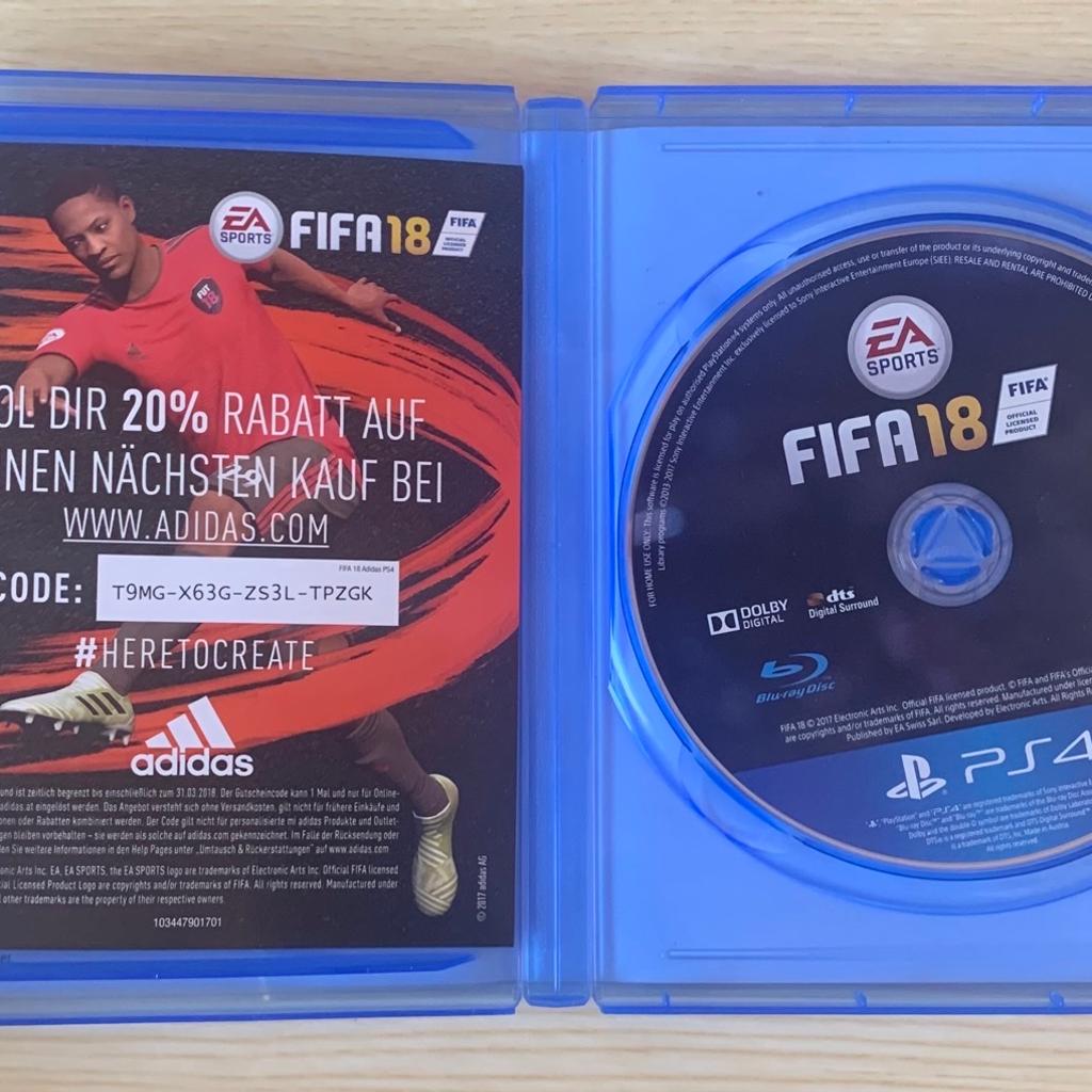 PS4 Spiele
– W2K15
– FIFA 16 = weg
– FIFA 17 NP 60,00
– FIFA 18 = weg
je € 10,00
Haustierfreier Nichtraucherhaushalt
