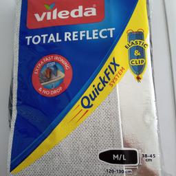 Brand New Sealed Vileda Total Reflect Ironing Board Cover £5 Size M/L 120-130CM / 38-45CM
On Other Sites
Postage Available