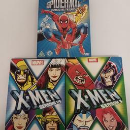 Animated Marvel Box Set Dvds £15
Box Sets Include
Marvel Spiderman And His Amazing Friends
Seasons 1-3
4 Disc Dvd Box Set
Marvel X-Men Seasons 1 & 2
4 Disc Dvd Box set
Marvel X-Men Season 3
4 Disc Dvd Box Set
On other sites
Postage Available