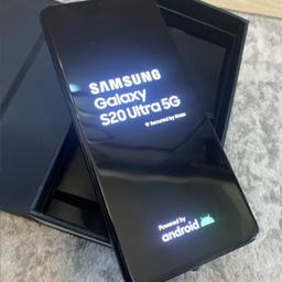 Samsung s20 ultra 5g sehr gut Zustand, ohne Kratzer.