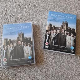 Downtown Abbey - Series 1 2 and 3 (DVD 2010 to 2012 - Hugh Bonneville/Maggie Smith). DVDs in cases, with cardboard sleeves. Immaculate condition, watched once. Am happy to combine postage for multiple purchases or collection from DL5 Thanks for looking.