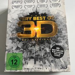 Very Best of 3D Bluray vol. 1-9 auf drei Dvd‘s.
Keine Kratzer vorhanden .
Zzgl. 2,75€ Versand.

Dies ist ein Privatverkauf, keine Garantie oder Rücknahme