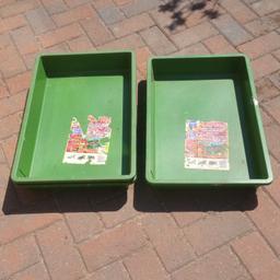 Large Non drip trays approx. 22ins x 15ins x 9ins. Ideal for seed raising, cuttings and plants