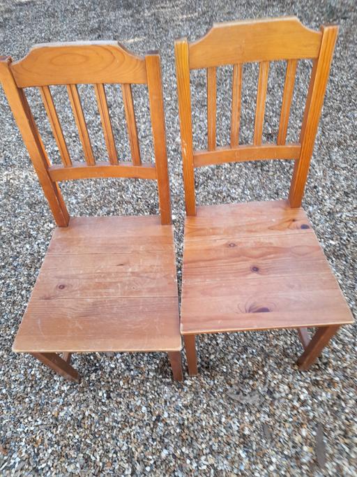 Buy & Sell Hampshire Havant - Photos for Matching Pine Chairs x 2