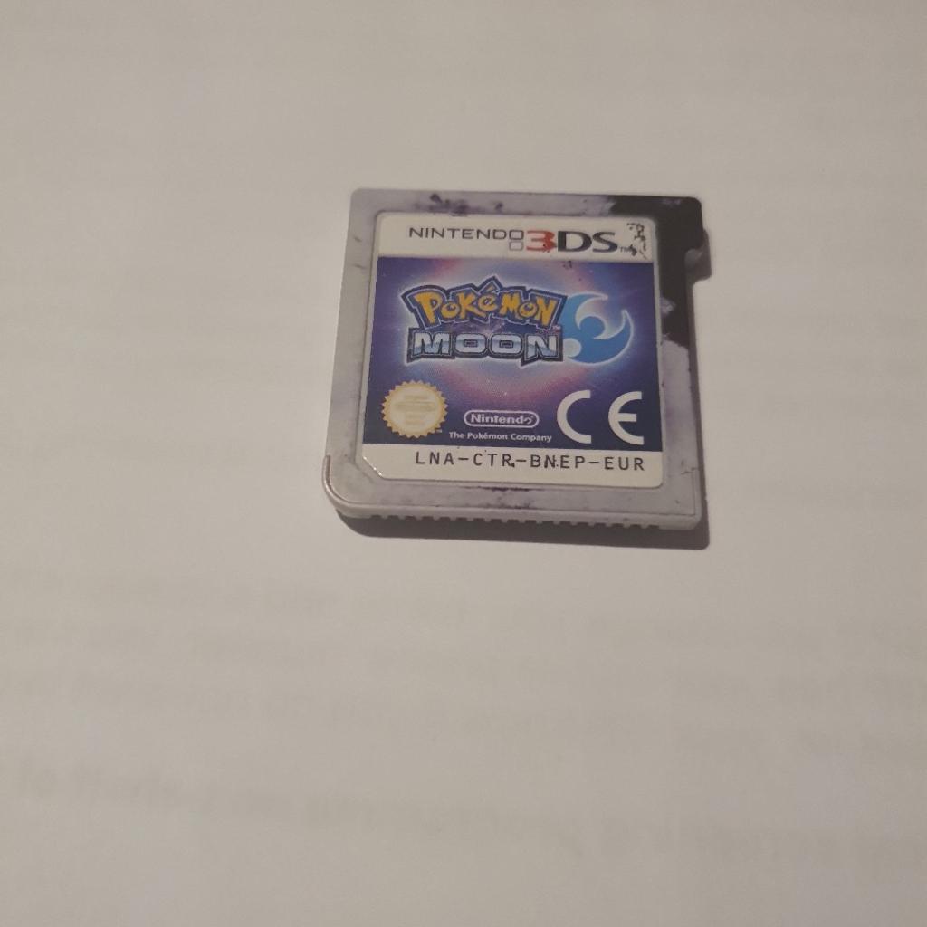 Pokemon moon game used in good condition
collection or delivery